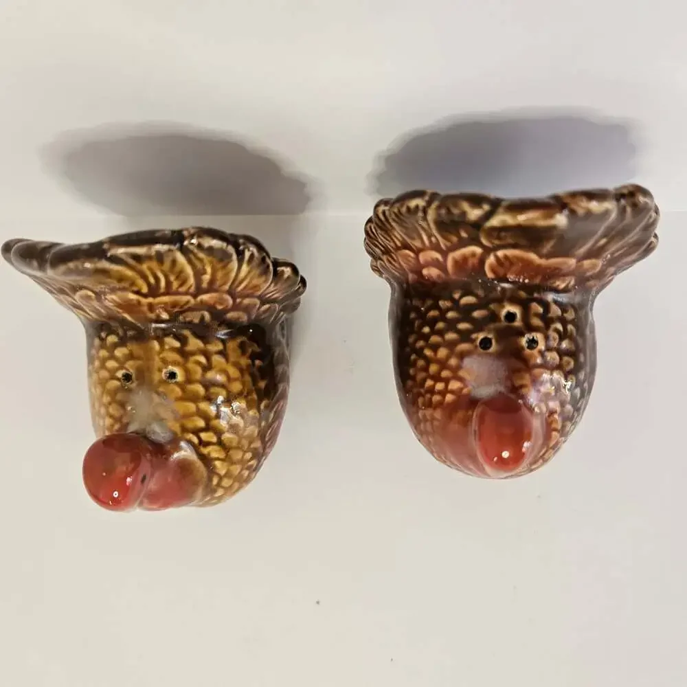Unbranded brown glazed